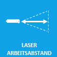 Laser Arbeitsabstand