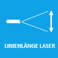 Laserlinienlänge