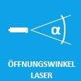 Öffnungswinkel Laser