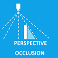 Calculating perspective  occlusions